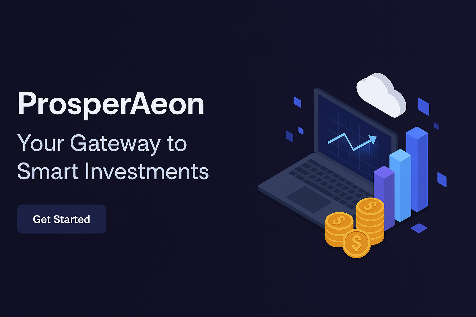 Trading chart showing forex growth trend